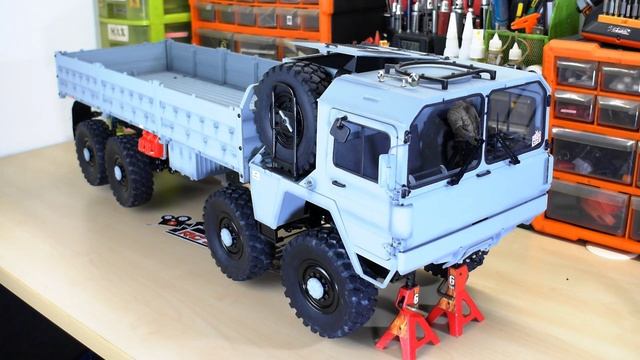 CS-RC16 CAN SHUO RC TRUCK SOUND MODULE 1/12 CROSS RC 8x8 UNBOXING AND SETUP смотреть онлайн