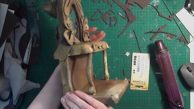 МК "Девушка у зеркала" Презентация (подготовка к мастер классу) смотреть онлайн
