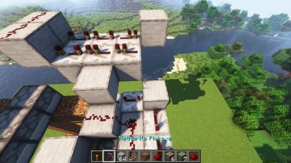 Minecraft concrete farm | Minecraft concrete maker #clustr