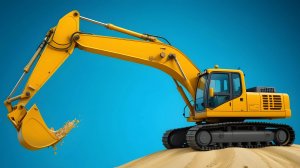 Песенка про ЭКСКАВАТОР для малышей| Песенка про машинки | Мультики про машинки