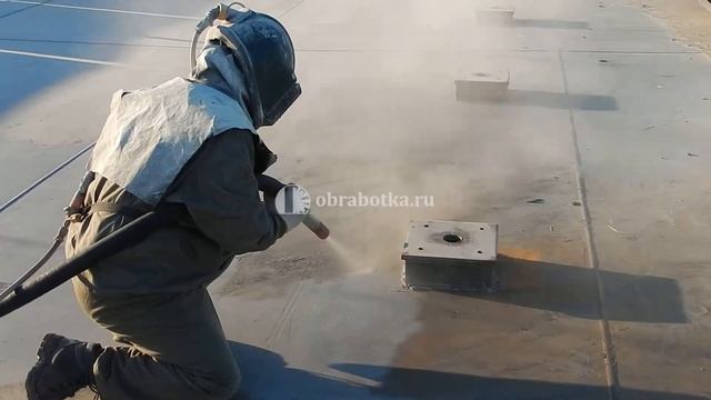 Пескоструйная очистка мостов - obrabotka.ru смотреть онлайн