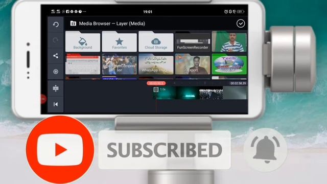 How to Change Videos background using mobile смотреть онлайн