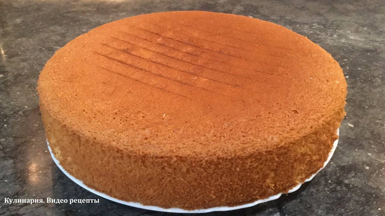 Бисквит: Простой рецепт, который всегда получается идеально! смотреть онлайн