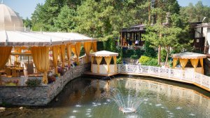 Ресторан "Шафран", г. Челябинск. Летняя терраса.