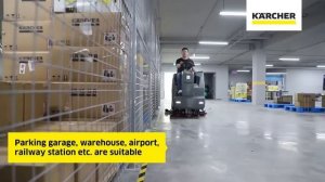 Kärcher BD 90/160 R Classic Bp - Ride on Floor Cleaner | Unbeatable cleaning performance