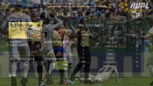 FIFA 15 Pro Clubs - AVPL 3 Round 4 - WinRAR vs Taree United смотреть онлайн
