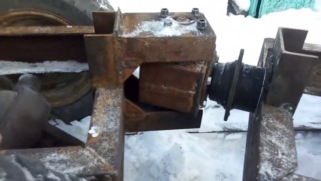 Мини погрузчик. Рама , узел перелома смотреть онлайн