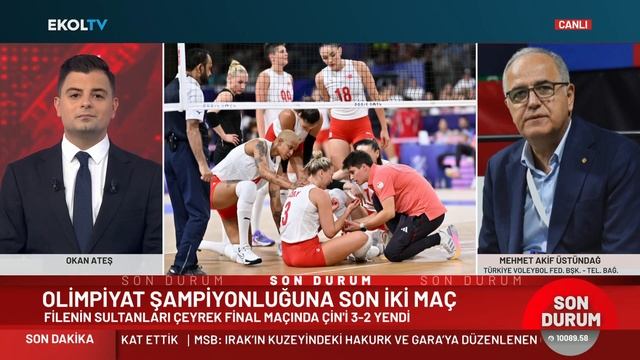 Mehmet Akif Üstündağ: Melissa Vargas, Olimpiyatlarda 100'üncü Sayısına Ulaştı смотреть онлайн