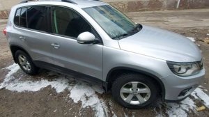 VW Tiguan Русский болт в брякающую немецкую подвеску.
