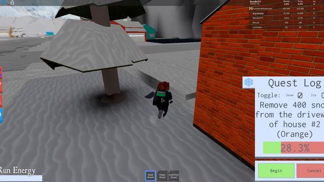 симулятор уборщика снега в роблокс смотреть онлайн