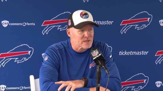 Buffalo Bills head coach Sean McDermott speaks on day seven of training camp смотреть онлайн
