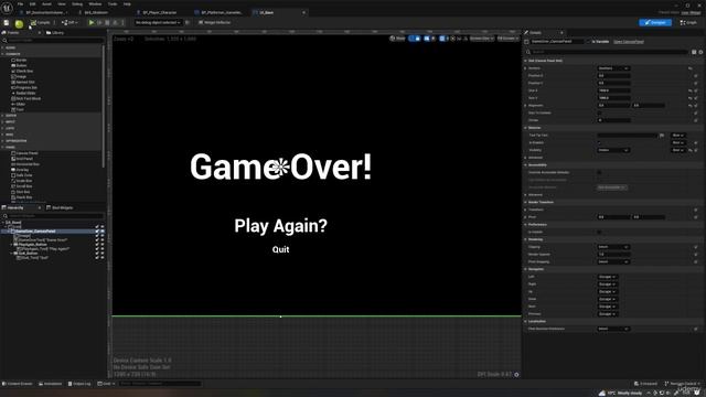 32 - Game Over UI смотреть онлайн