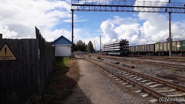 Паровоз П36-0147 в Рыбинске. День города смотреть онлайн
