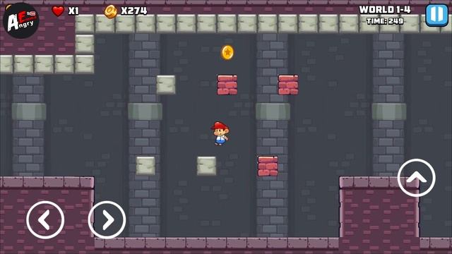 Super Jack Run - World 1-4 / Gameplay Walkthrough (Android, iOS) смотреть онлайн