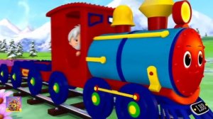 ПЕСЕНКИ ДЛЯ ДЕТЕЙ ПРО АВТОБУС, ФИГУРЫ И ПАРОВОЗ