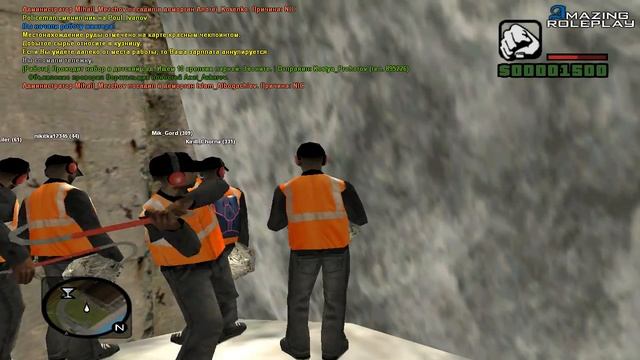GTA Criminal RUSSIA SAMP RP Работа Шахтёра. смотреть онлайн