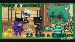 автор и коты в 1 комнате 24 часа
(видео загружал врискас)
