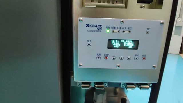 #3 Компактная азотная станция Kofloc MNTL-1,8 (Япония). Запуск смотреть онлайн