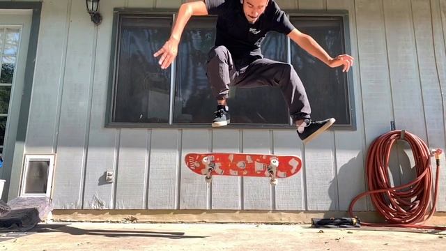DOUBLE KICKFLIP PRACTICE