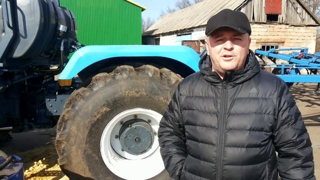 Новый ХТЗ 17221 и новый культиватор. смотреть онлайн