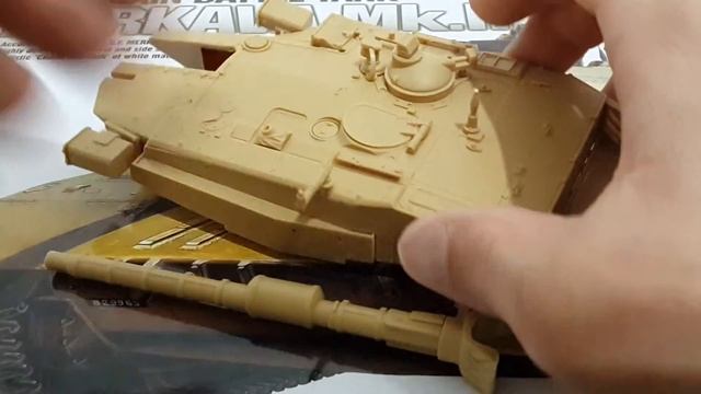 Готовая собранная башня танка и пушка MERKAVA Mk.III 4 серия. смотреть онлайн