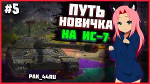 С Нуля До ИС-7 В Tanks Blitz | 5 Серия.
