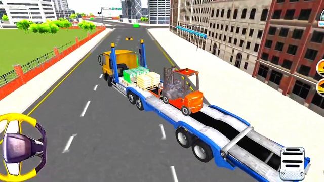 Real Tractor Trolley Wooden Transport Driving Simulator 3d _ Counteraction Android Gameplay смотреть онлайн