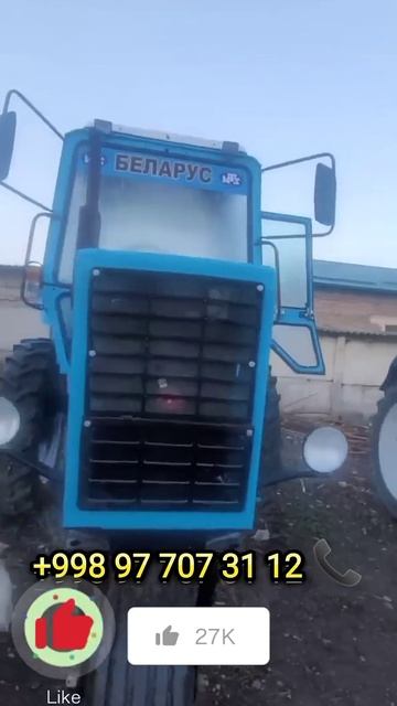 БЕЛАРУС МТЗ ТРАКТОРЛАР #трактор #мтз #беларус #tactor #tractorsale #tractorshort смотреть онлайн