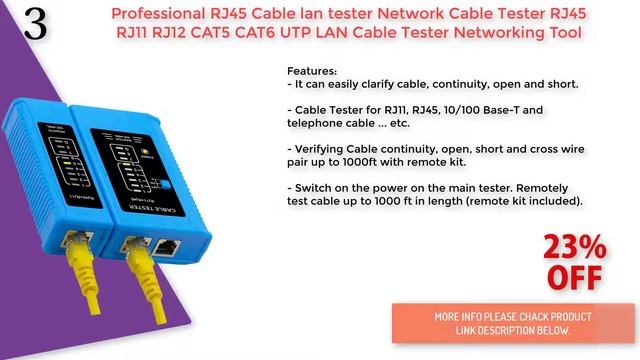 Top 5: How to test and check Home Ethernet Network continuity using a RJ45/RJ11 Cable Tester смотреть онлайн