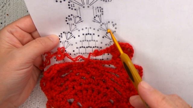 МОДНЫЙ , Ажурный ШАРФИК "Ананасы " Вязание КРЮЧКОМ , crochet scarf ( шаль № 356) смотреть онлайн