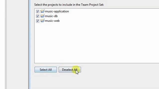 Export a Team Project Set in Eclipse смотреть онлайн