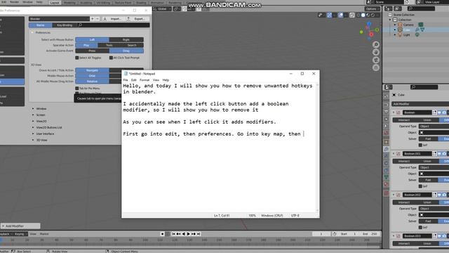Blender - How to remove unwanted/accidental Modifier Shortcuts смотреть онлайн