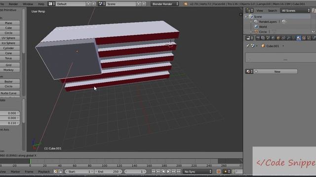 Blender Tutorial : Usa Flag смотреть онлайн