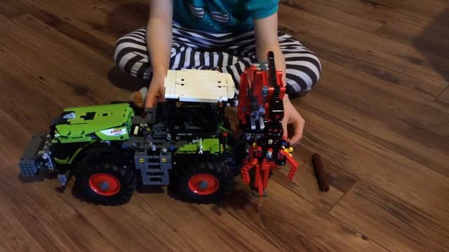 Lego technic tractor смотреть онлайн