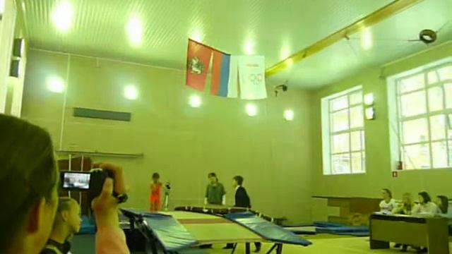 Логин Дима 8 лет Соревнования 1 Взрослый мини трамп