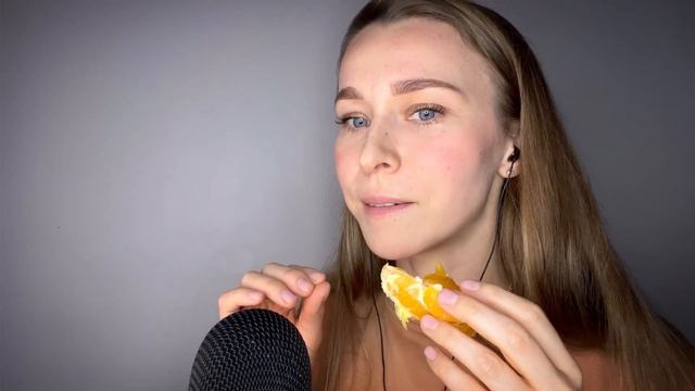 АСМР. Апельсиновый Дзен🍊Итинг- наслаждение🤤 #асмр #asmr #итинг #звукиеды