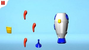 Обзоры мобильных игр - ракета - мультик конструктор для детей