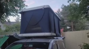 Палатка на крыше авто. Вариант 3