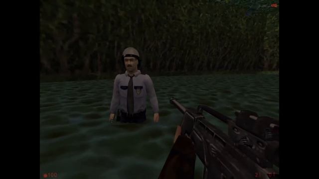 Half life 1 They Hunger mod - i can save the Policeman! смотреть онлайн