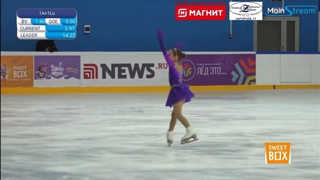 Пестышева Полина, фигурное катание смотреть онлайн