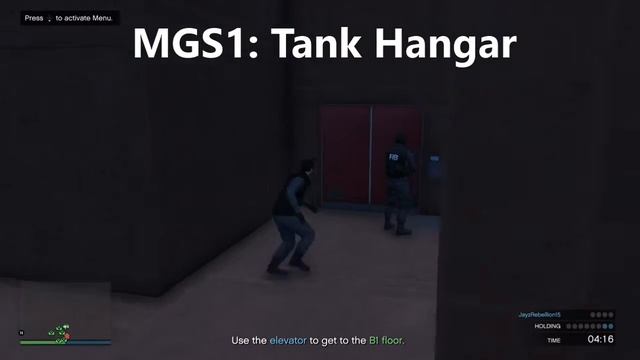 MGS1: Tank Hangar - (GTAV) смотреть онлайн