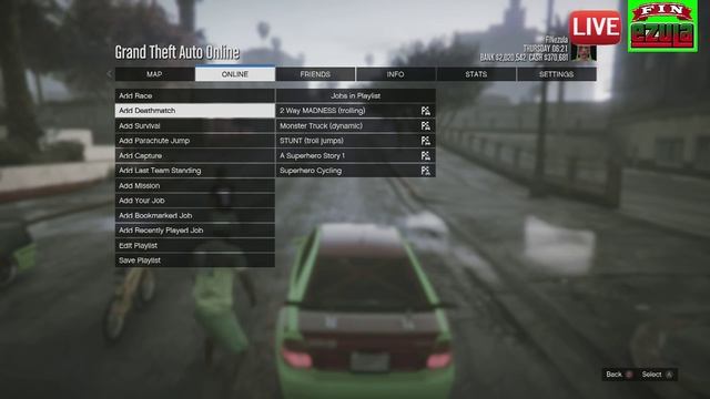GTA V - SUPERHERO PHYSICS (water props on land & dynamic trees etc.) смотреть онлайн
