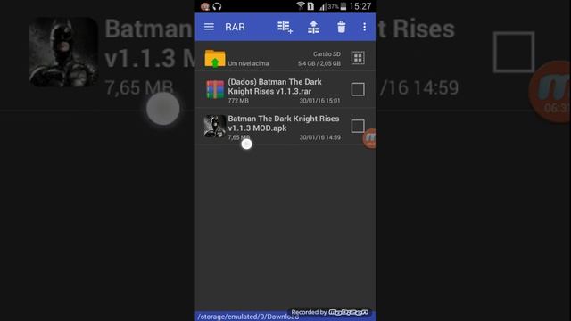 Como Baixar e Instalar (Batman o Cavaleiro das Trevas) (MOD Dinheiro infinito) Para Android 2015 смотреть онлайн