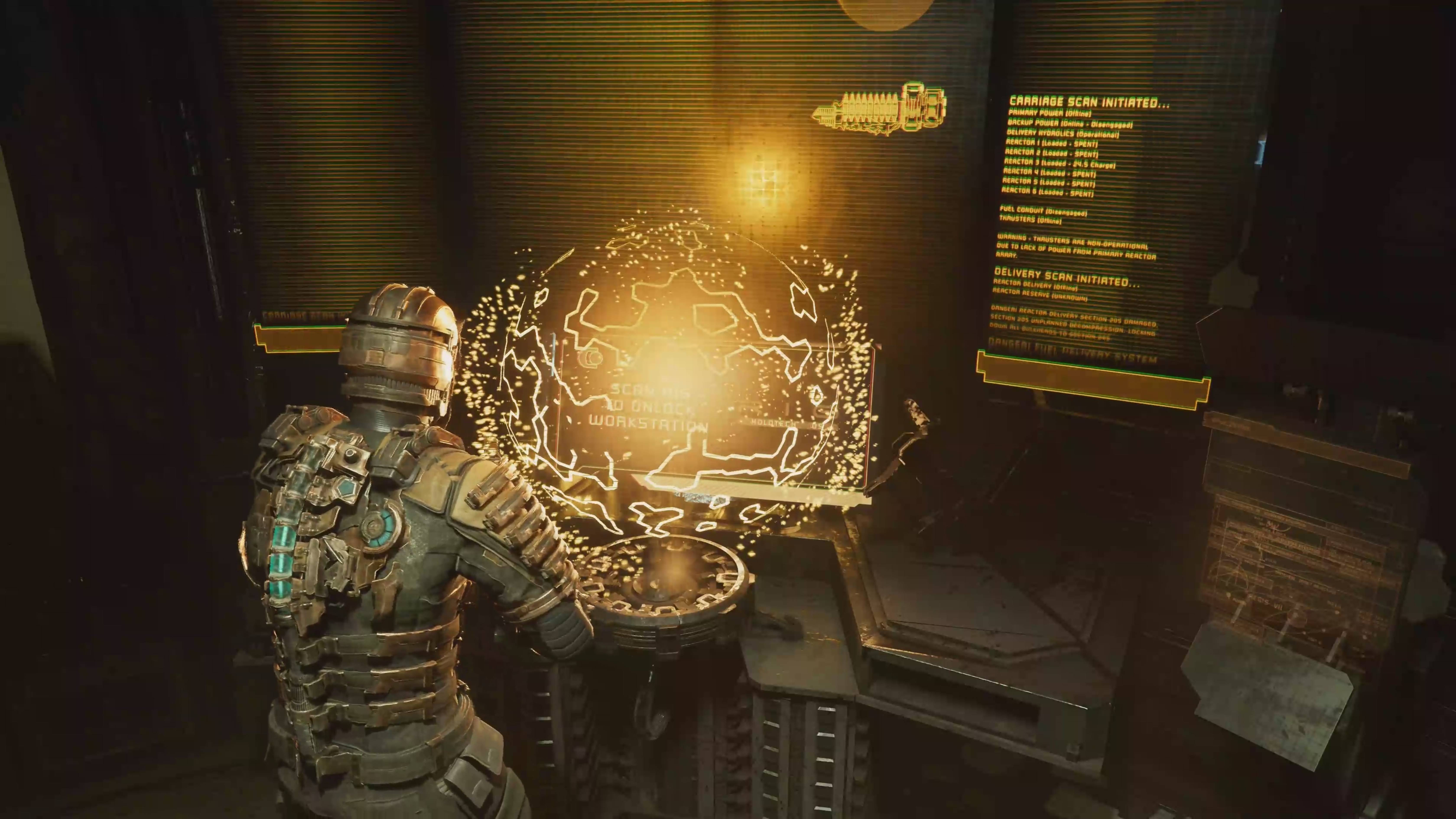 Dead Space Remake Part4. Корабль сходит с орбиты. Айзеку нужно запустить двигатели Ишимура. Огнемёт.