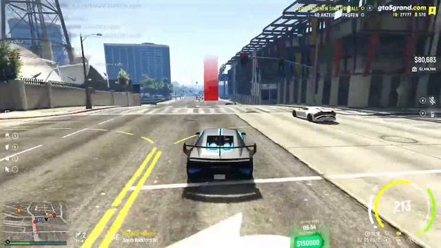 GRAND RP - clean race against Bugatti La Voiture Noire смотреть онлайн