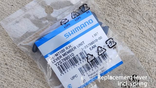 Shimano SLX BL-M7100 Brake Lever replacement смотреть онлайн