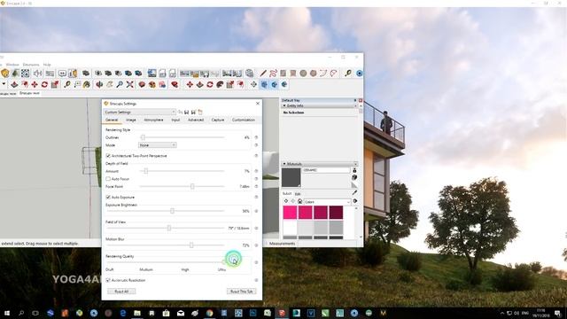 ENSCAPE3D FOR SKETCHUP TUTORIALS #1 BUNGALOW смотреть онлайн
