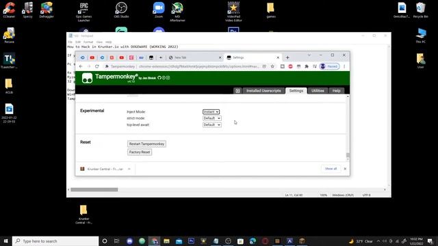 How to Hack in Krunker.io with DOGEWARE (WORKING 2022) смотреть онлайн