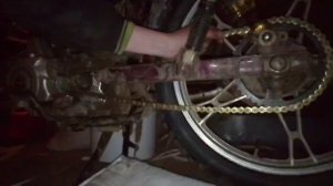 Установка цепи на мопеде Орион. #мопед #альфа #альфаблогер