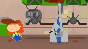 Доктор Машинкова. Робот. Мультики про машинки